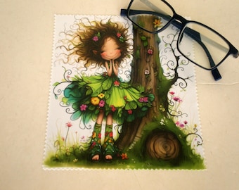 Glasses cleaning cloth, Fairy, Microfiber cleaner