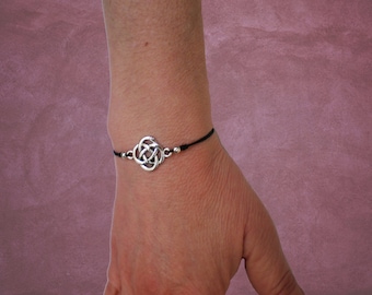 Celtic bracelet, Celtic adjustable bracelet, Adjustable bracelet, Celtic knot bracelet, Bracelet for woman