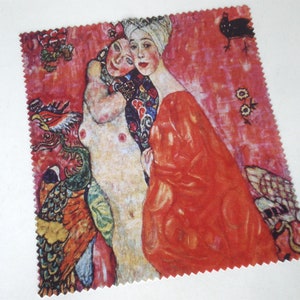 Brillenputztuch, Gustav Klimt, Brillenreinigung, Mikrofaserreinigung, Bildschirmreiniger, Klimt Putztuch Bild 6