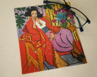 Glasses cleaning cloth, Henri Matisse, Screen cleaner