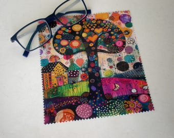 Brillenputztuch, Lebensbaum, Brillenreinigung, Mikrofaser Reinigung, Bildschirmreiniger