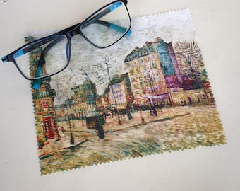 Brillenpoetsdoekje, Van Gogh brillenpoetsdoekje, Microvezelreiniging
