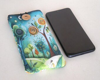 Cell phone case, Mobile sleeve, Tree cell phone case, iPhone case, Galaxy sleeve, Tree cover