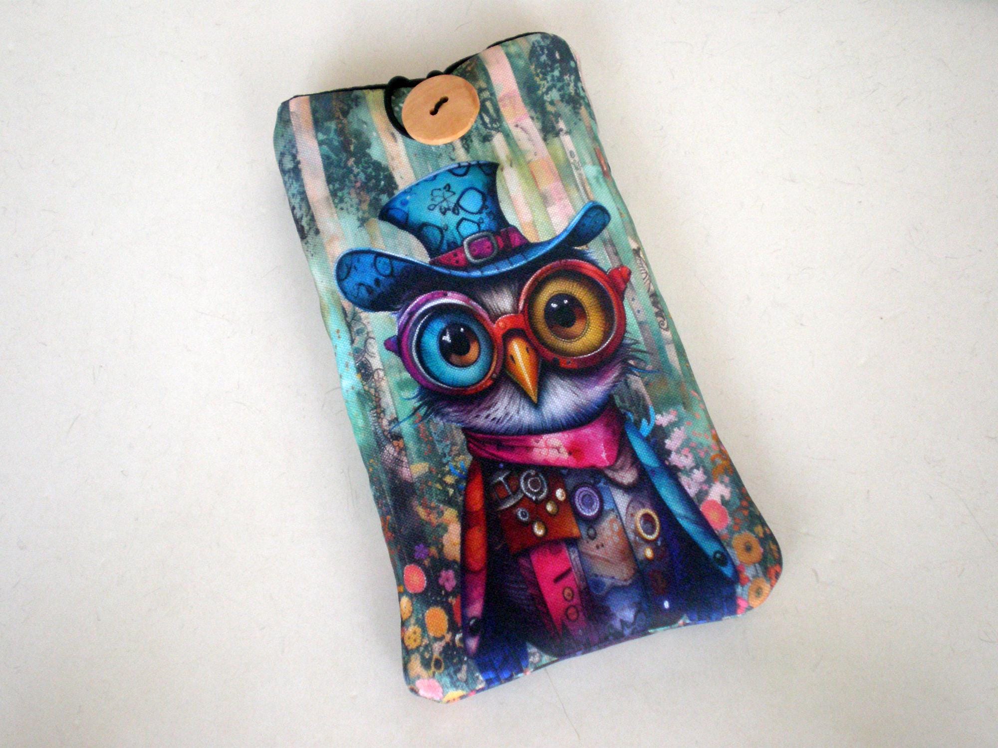 -Fendi eye/sunglass case soft sleeve Eyeglasses Case Soft PU Leather Tropical Leaf Eyeglasses  main image 2