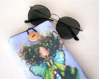 Glasses case, Sunglasses sleeve, Fairy glasses sleeve