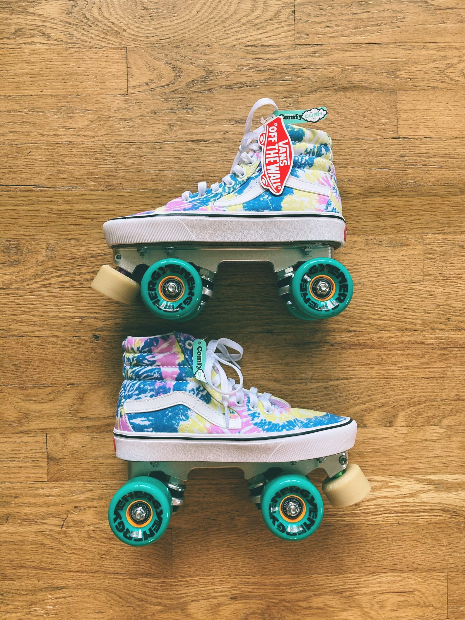 CUSTOM Vans Sk8Hi Roller Skates Etsy