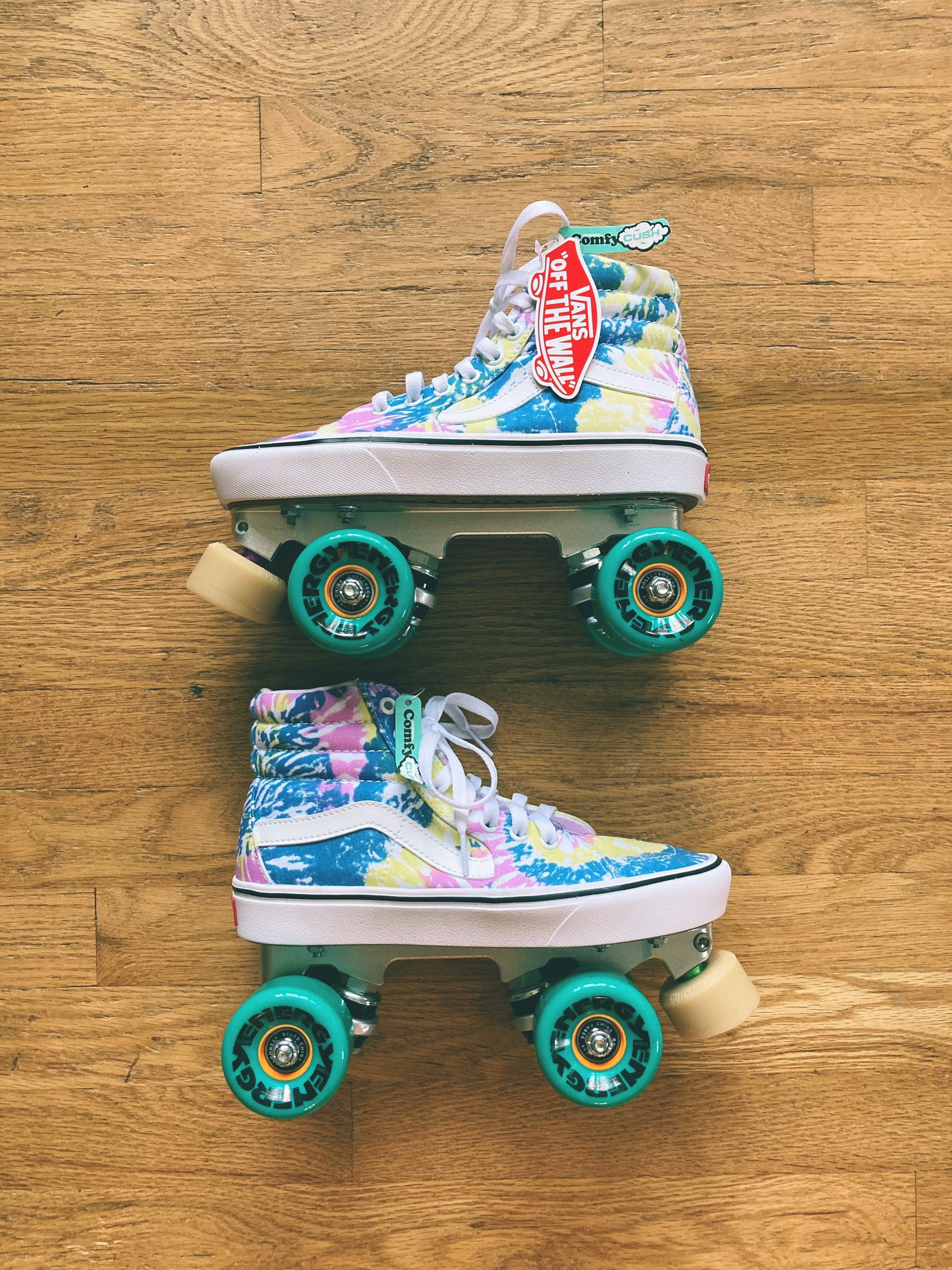 CUSTOM Vans Sk8Hi Roller Skates Etsy