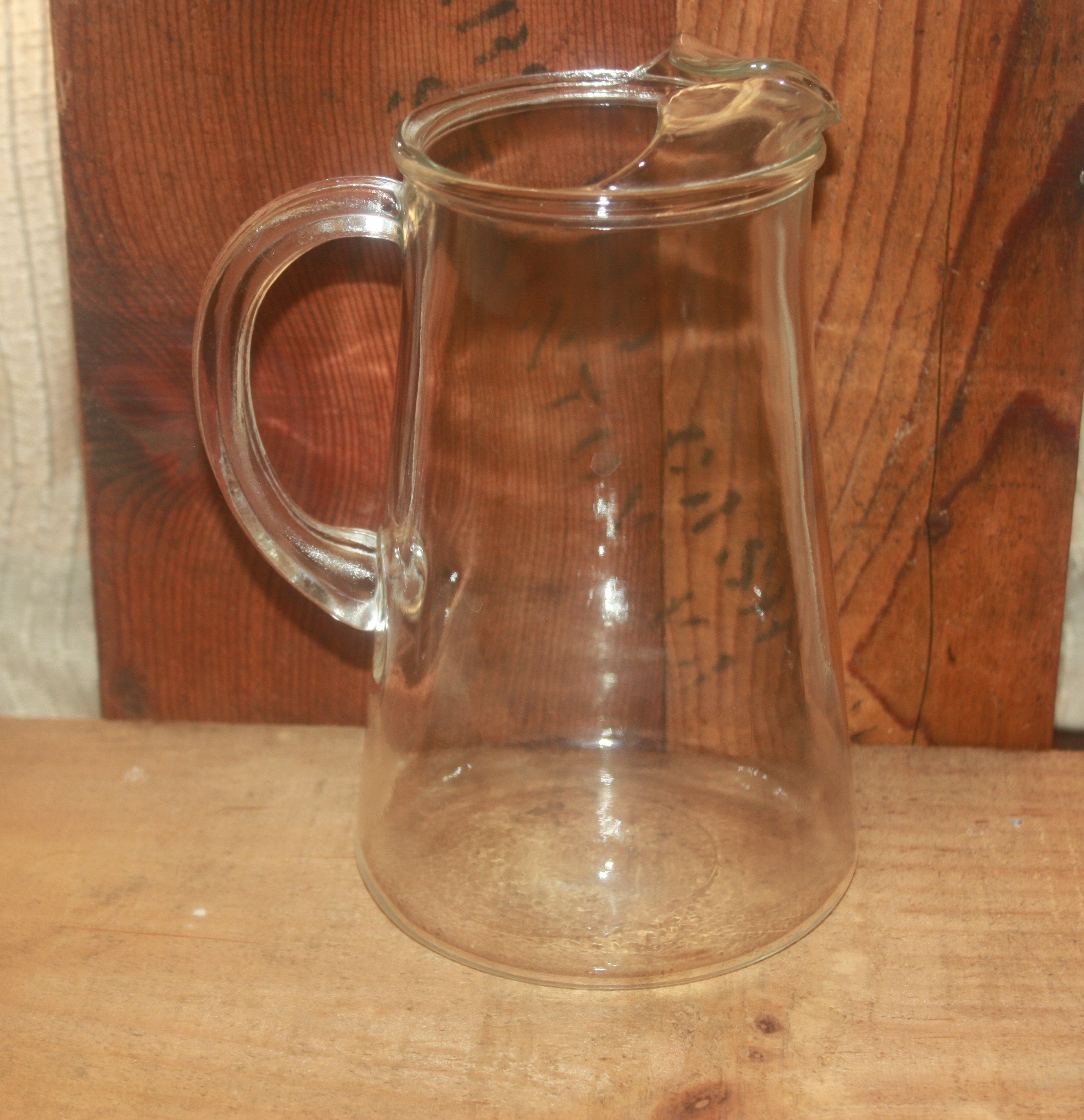 Vintage Heisey Glass Pitcher Puritan 1-quart Jug Pitcher Circa