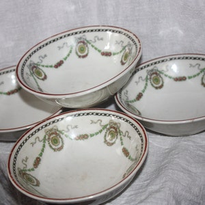 Vintage Set of Four Fraunfelter China Bowls Zanesville ...