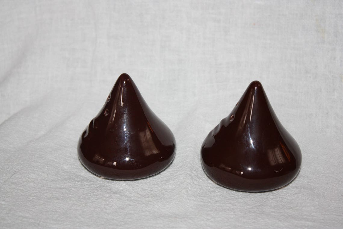 Vintage Hershey Kisses Salt and Pepper Shakers Hershey PA Etsy