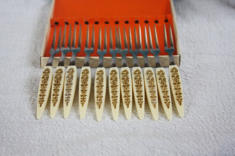 Vintage Japan Little Forks Special Stainless Steel Original Etsy