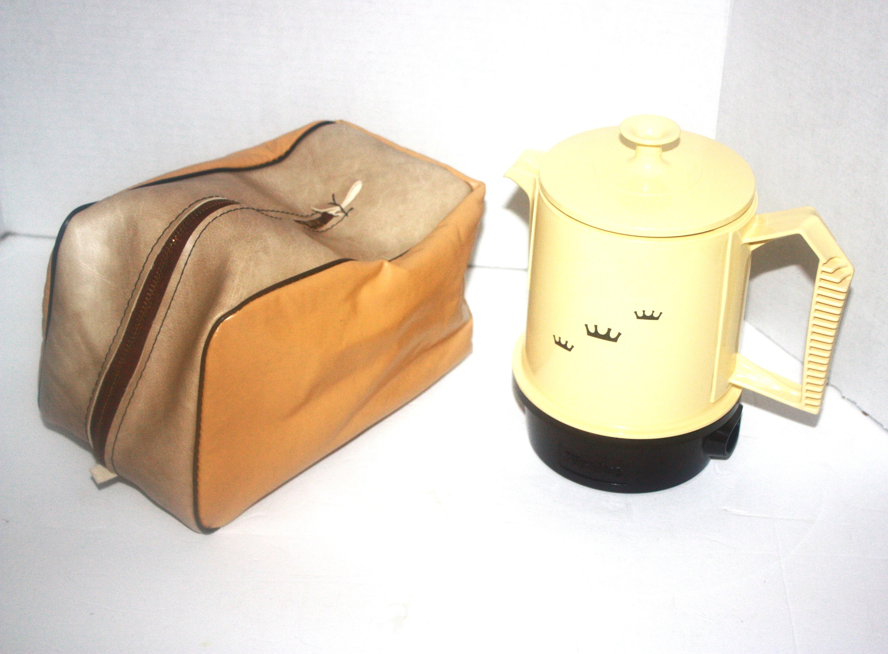 70's VTG 30 Cup Harvest Gold Coffee Maker Percolator Empire The Metalware  Corp.
