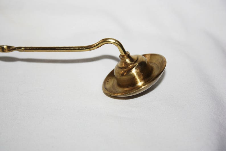 Vintage Brass Candle Snuffer Marked Japan Etsy