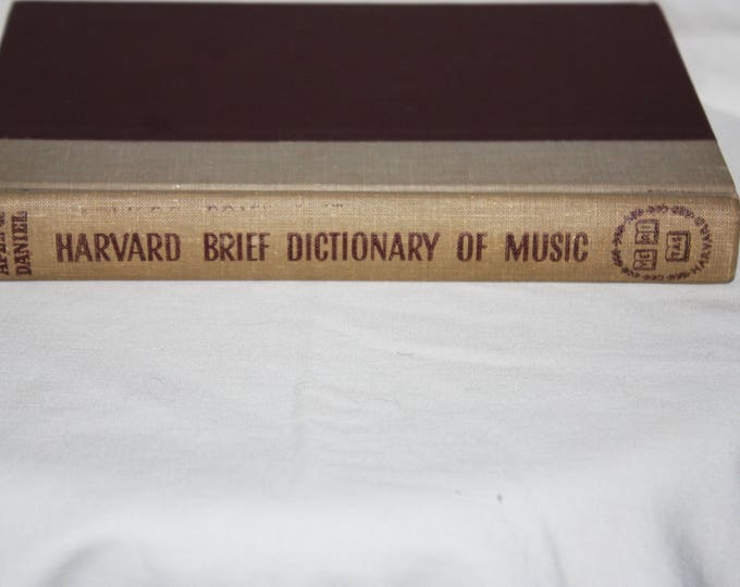 Vintage 1960 Edition harvard Brief Dictionary of Etsy UK