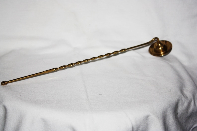 Vintage Brass Candle Snuffer Marked Japan Etsy