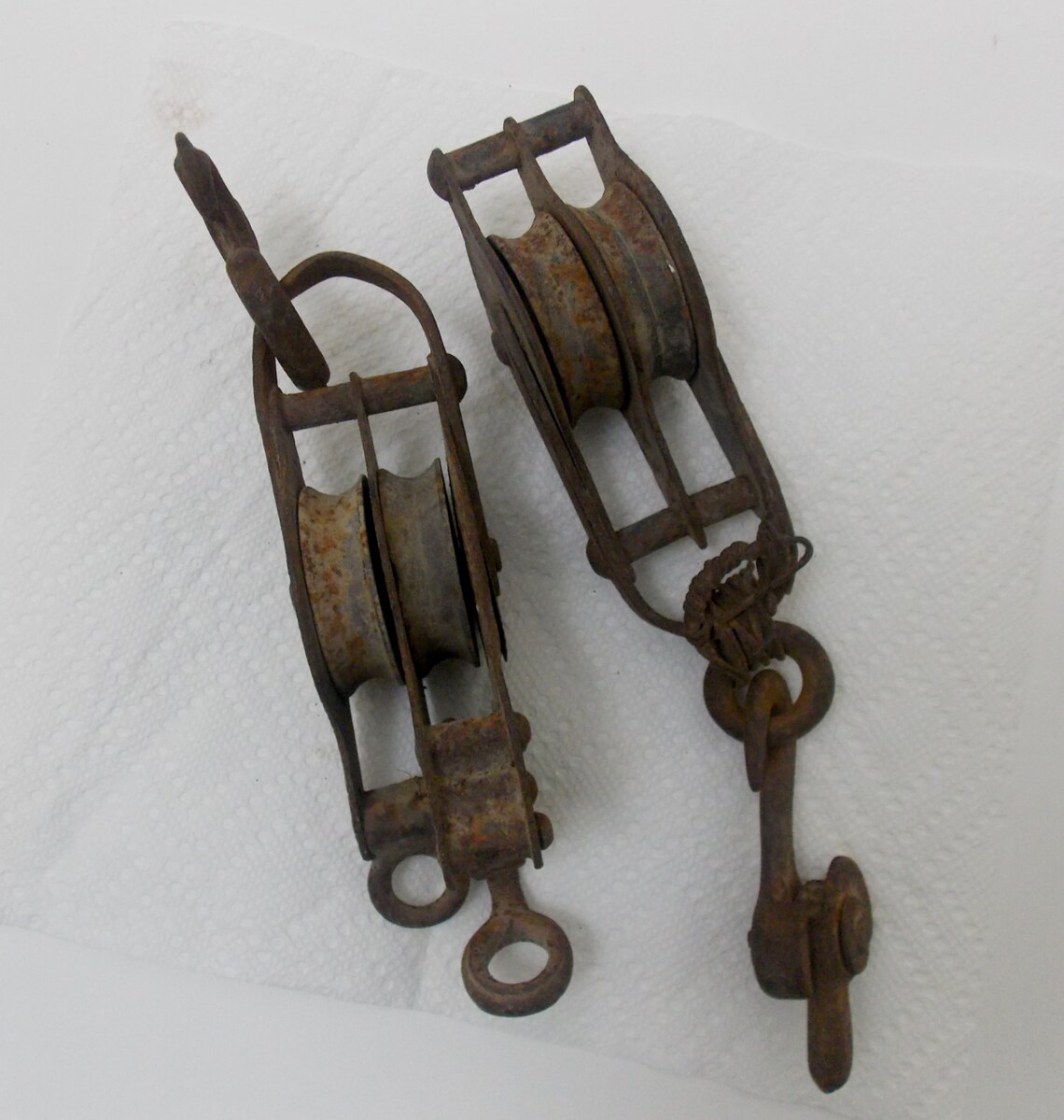 Pulleys Antique Farm FencingTools Fence Stretchers Rustic Etsy