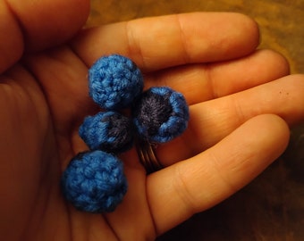 Crochet Blueberries