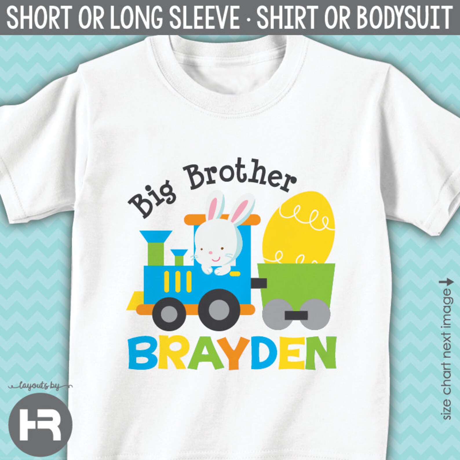 Big Brother Easter Shirt or Bodysuit Boy’s Easter | Etsy