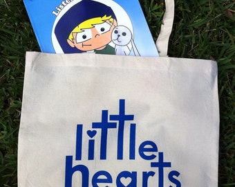Little Hearts Tote and Book Bundle