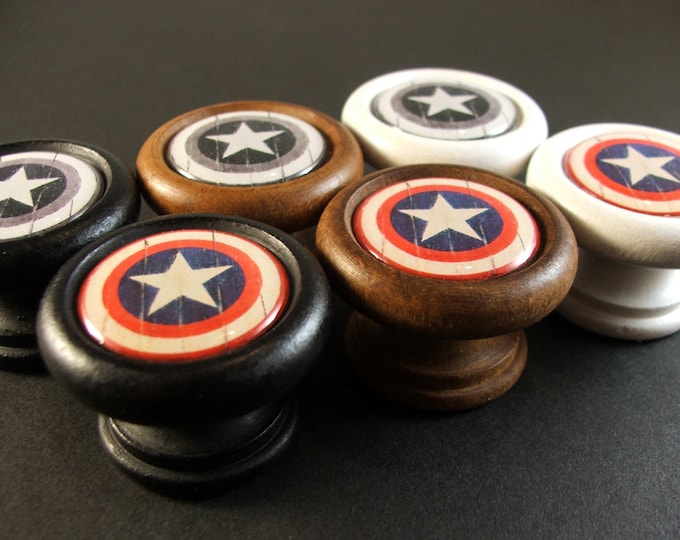 Bullseye Classic Star Decorative Cabinet Knobs...Quantity Discounts Available!
