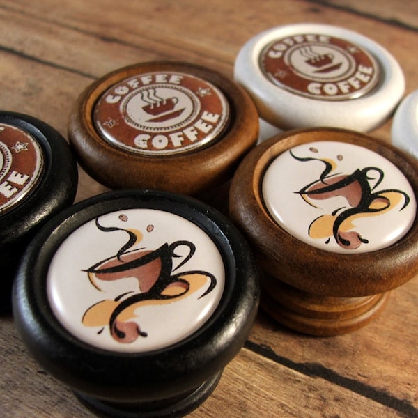 Coffee Knobs Etsy