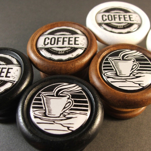 Coffee Knobs Etsy