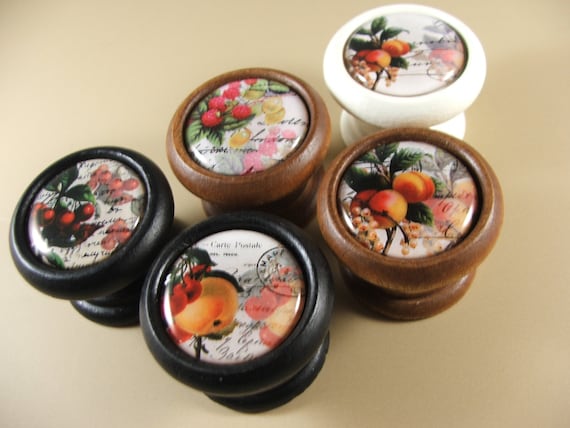 Fruit Decorative Cabinet Knobs Pulls Handles Price Is For Etsy