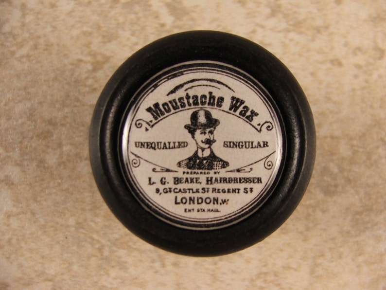 Moustache Wax Old Fashion Decorative Knobs...price is Etsy