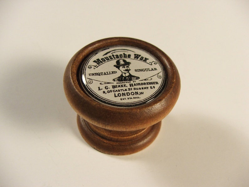 Vintage Pharmacy Jar Reproduction Wood Cabinet Knobs, Pulls, Handles...Quantity Discounts Available image 5