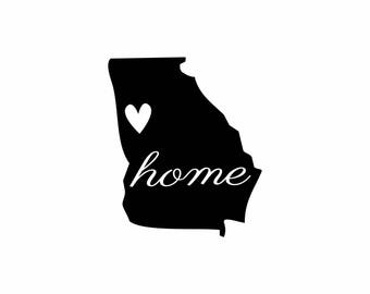 Free Free 226 Georgia Home Svg SVG PNG EPS DXF File