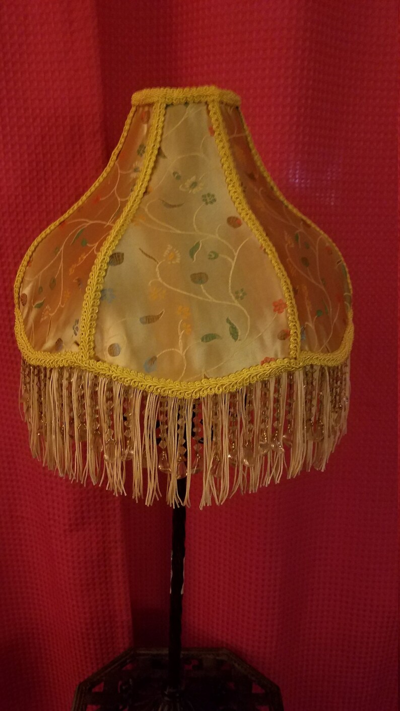 Medium Yellow Lotus Lamp Shade