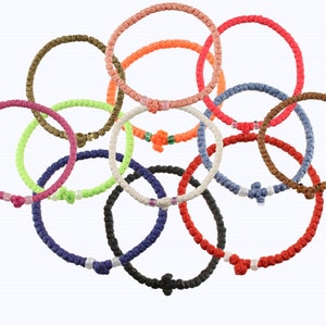Thin Komboskini -  Greek Prayer Rope Bracelet  Color Options (4mm)