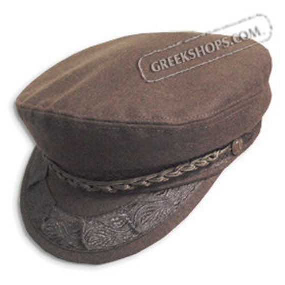 Greek Fisherman's Hat Wool Brown -  Canada