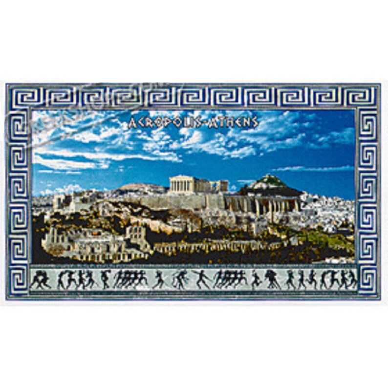 Ancient Greece Acropolis Landscape Tshirt - Etsy Canada