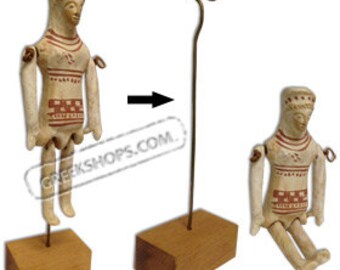 Corinthian Doll replica &quot;Nevrospastos&quot; replica of original in National Museum of Athens