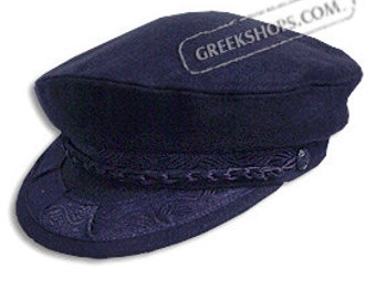 Greek Fisherman's Hat - Wool - Navy
