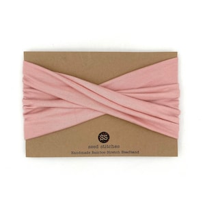 NEW STYLE! Infinity Loop Twist Headband for Adults, Youth, Child, Toddler, Baby, Bamboo, Organic Cotton Exercise Headwrap, Buff, Hair Wrap