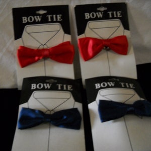 Child Size Vintage Satin Clip Bow Ties4 image 2