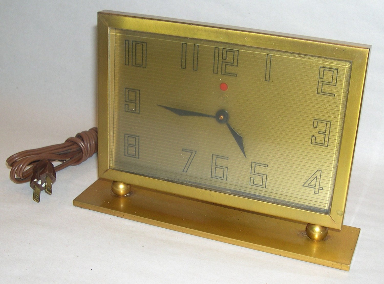 General Electric Telechron 6H50 Table or Shelf Clock Jason Etsy
