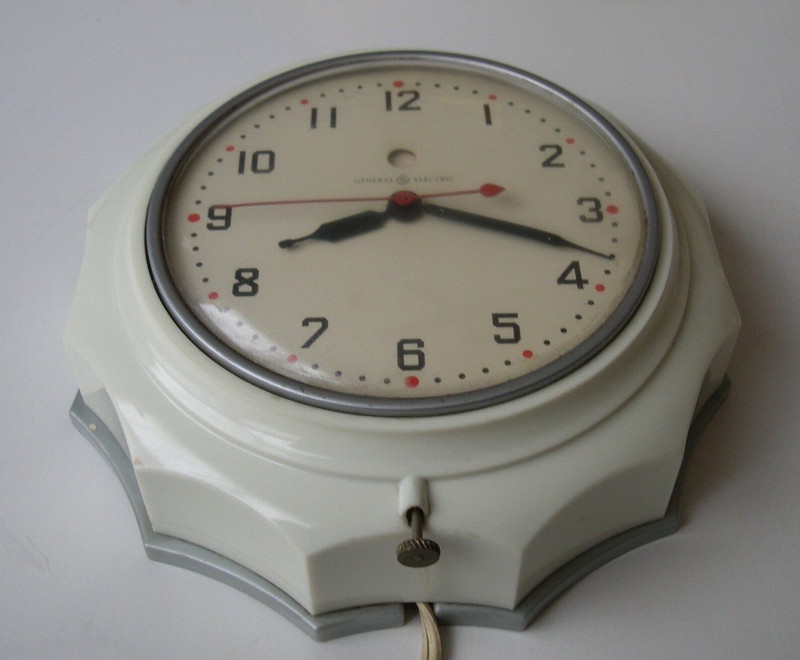 General Electric Telechron 2H02 Kitchen Wall Clock Hostess Etsy