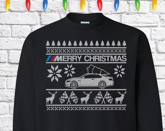 BMW E92 M3 Coupe Christmas Crewneck Sweatshirt