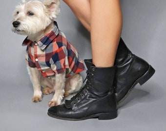 80s Leather Roper Boots | Size 7 | Vintage Black Lace-Up Kiltie Fringe Ankle Booties