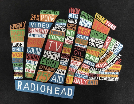 Vintage Radiohead Hail To The Thief Concert Tee |… - image 2