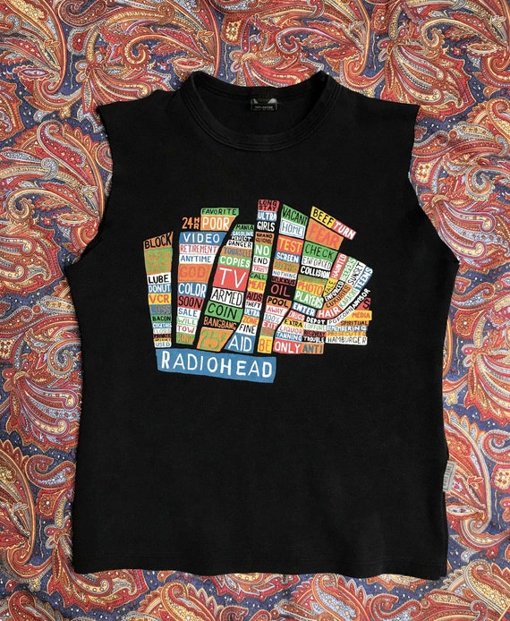 Vintage Radiohead Hail To The Thief Concert Tee |… - image 4