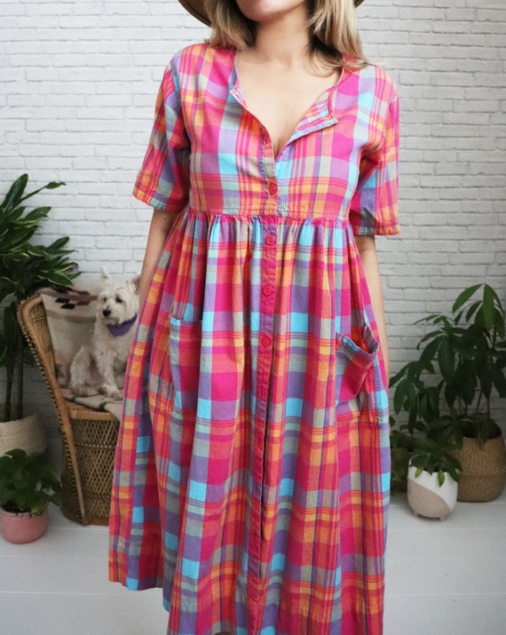 Vintage Country Spring Dress | Medium Size | La L… - image 2