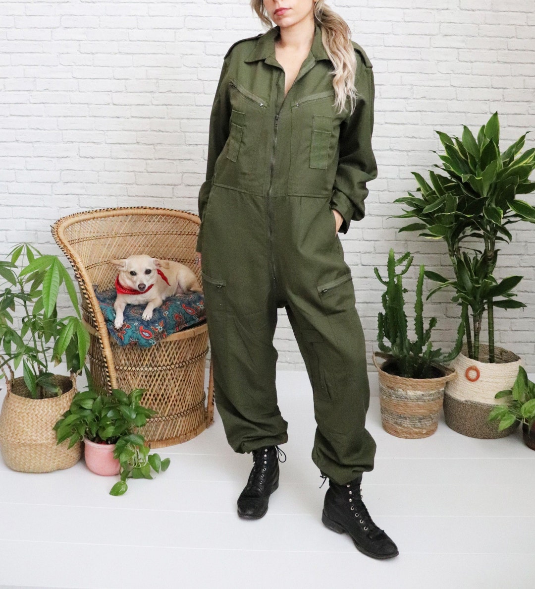 【CLASSICO】 Military Overalls SE Green / FLCCDA2U06 il_1080xN.4893347620_rsdc.jpg
