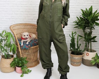 French Army Jumpsuit | Vintage | 1970s | Military Overall