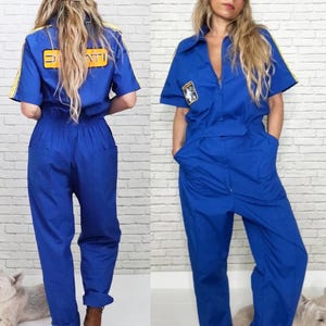 パンツ 70s Euro MICHELIN French Work Overalls 1970's Vintage Euro Work Pant