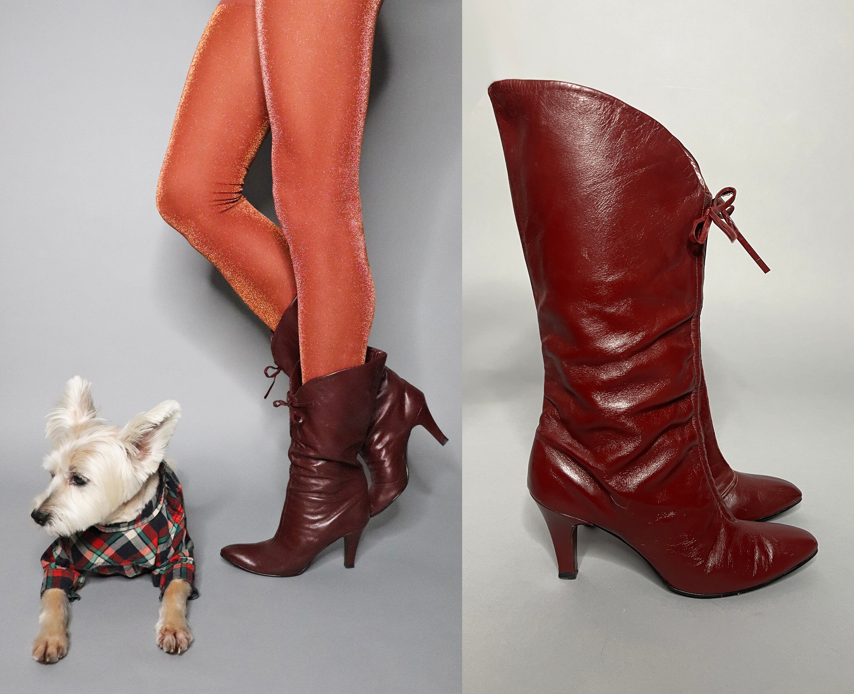 Slim Calf boots , Narrow Calf Boots , Skinny Calf Boots