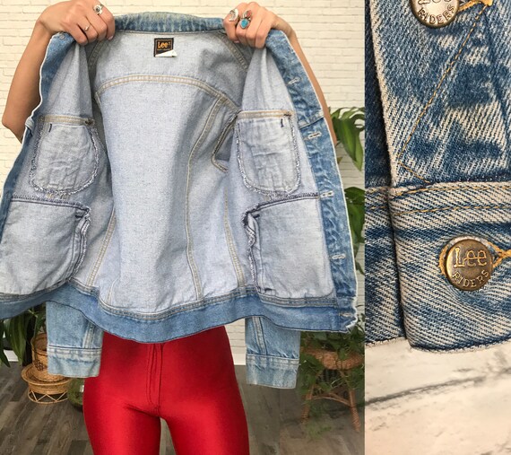 70's Lee Riders Denim Jean Jacket - image 6